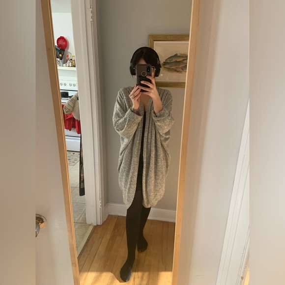 American apparel grey cocoon sweater - Picture 2 of 4